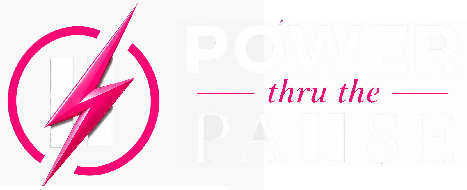 Power thru the Pause Logo
